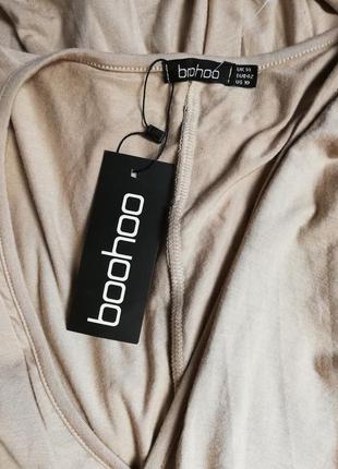 Распродажа)))брендовое платье с этикеткой широкий рукав boohoo5 фото