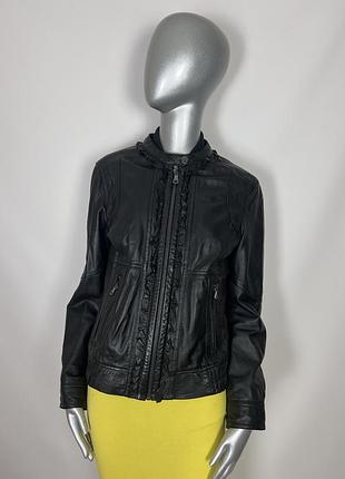 Кожаная куртка d&g 44
