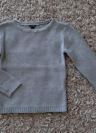 Вязаный свитер kiabi 110-116 размера.4 фото