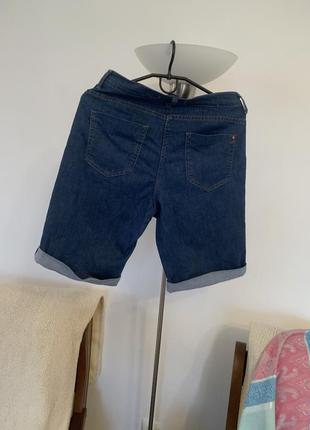 Тонкие джинсовые шорты2 фото
