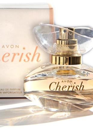 Женская парфюмированная вода cherish (50 мл) avon,