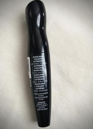 🌹deborah  mascara 24 ore absolute volume, mac,dior,италия, объёмная тушь для ресниц, помада, блеск, крем, пудра1 фото