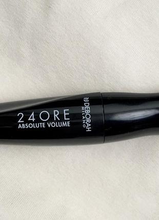 🌹deborah mascara 24 ore absolute volume, mac,dior,италия, объёмная органическая...