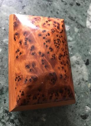 Шкатулка из ценных пород древесины1 фото