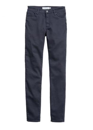 Брендовые джинсы h&m оригинал |➤ темно-синие скинни супер стрейч на девочку подростка xxs-xs2 фото