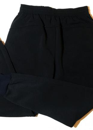 Мужские тёплые спортивные штаны на манжете флис полубатал (m-3xl)4 фото