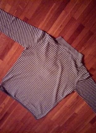 Стильний котоновий джемпер soft grey m p. 3