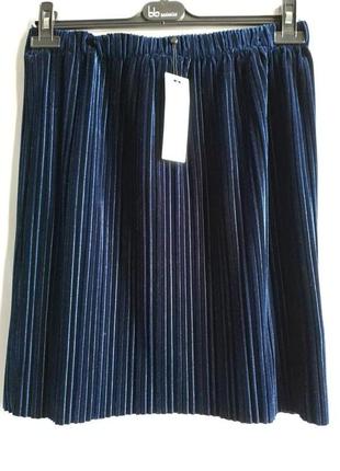 Плиссированная юбка датского бренда moves minimum, xl3 фото