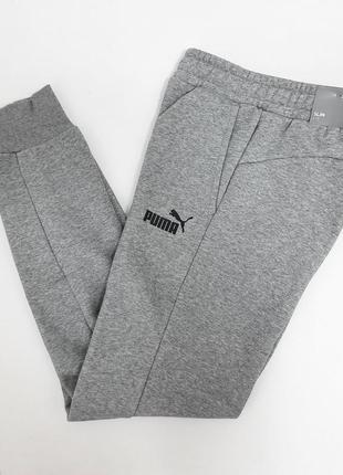 Утеплені оригінальні штани puma ess slim pants fleece / 852428033 фото