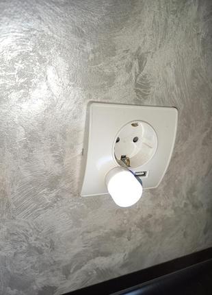 Usb светильник ночник led2 фото