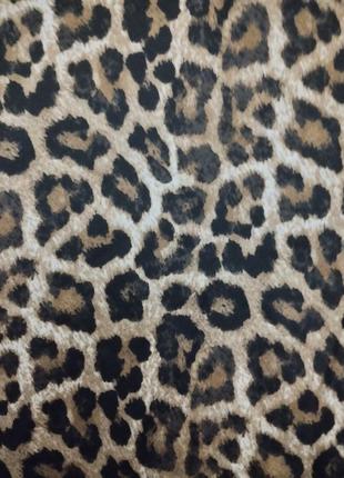 Женское платье свободного кроя леопардовое vero moda5 фото