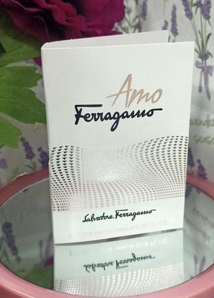 Парфумована вода пробник salvatore ferragamo amo ferragamo 1.5 мл1 фото