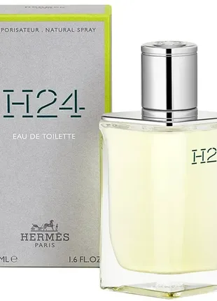 Туалетна вода для чоловіків hermes h24 50 мл4 фото