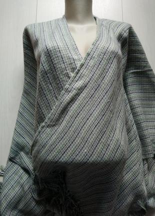 Пончо накидка шалик