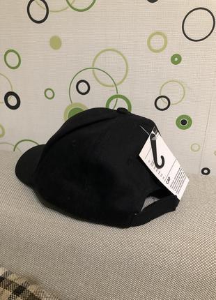 Новая кепка бейсболка черная шапка кеппи2 фото