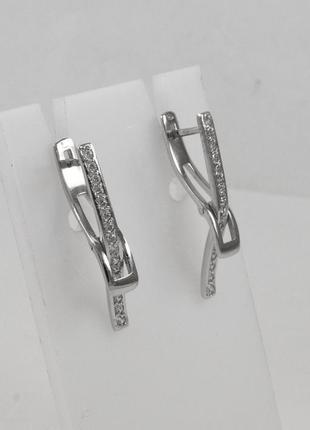 Серьги женские из серебра