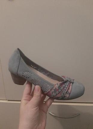 Туфли кожаные