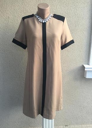 Красивое платье,туника next,прямого кроя из плотной ткани,без подкладки,