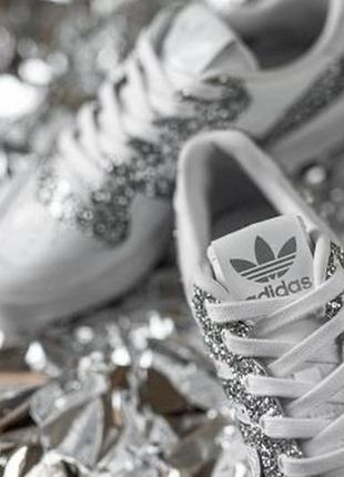 Кросівки adidas originals rivalry low w "chic sparkle" pack fv43296 фото