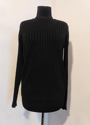 Элегантний пуловер з люрексом в стилi max mara, 36/38