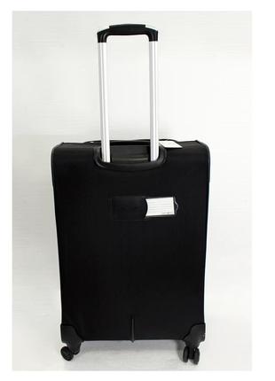 Великий тканинний чемодан samsonite, чорний, оригінал2 фото