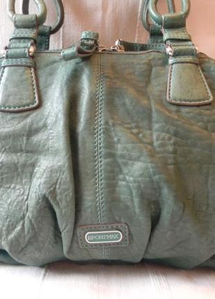 Кожаная сумка sportmax 2