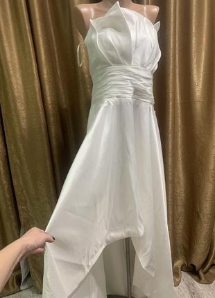 Красивейшее свадебное платье цвета айвори размер 3xl 4xl 5xl9 фото