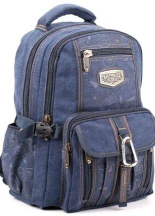 Мужской рюкзак goldbe 757 синий