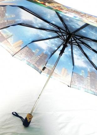 Зонт полуавтомат 10 спиц sl венгрия женский2 фото