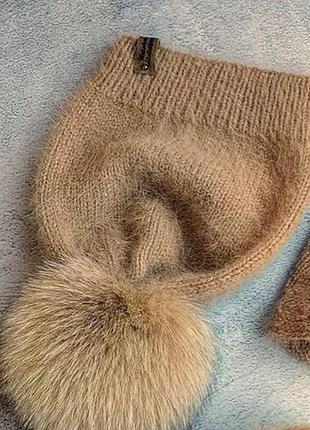 Шапка ангора