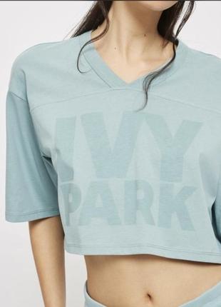 Мятный топ ivy park4 фото