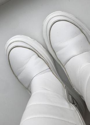 Сапожки чобітки натуральна шкіра зима 37-23,5-24 см8 фото