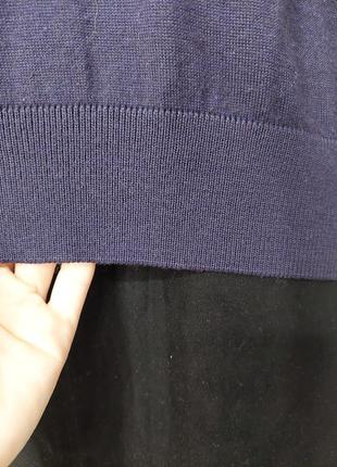 Фирменный campione мега тёплый свитер на 50 % шерсть в темно синем цвете, размер хл-2хл8 фото