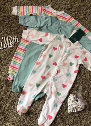 Сліп чоловічок 68 см h&m 2