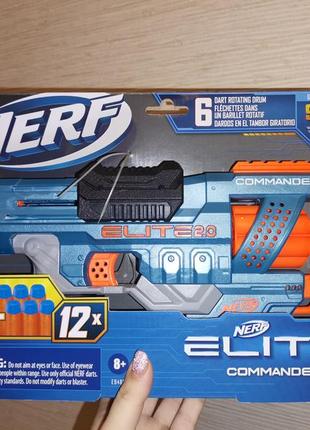 Бластер hasbro nerf elite 2.0 disruptor коммандер