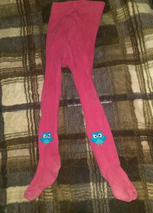 Теплые детские колготки