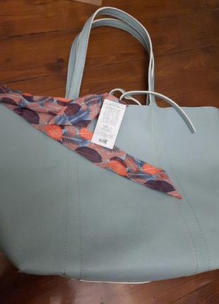 Сумочка летняя, романтическая, шоппер