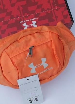 Поясная сумка under armour sport pro (оранжевая) сумка на пояс3 фото