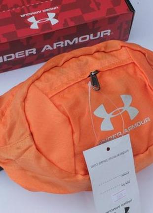 Поясная сумка under armour sport pro (оранжевая) сумка на пояс6 фото
