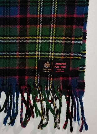 Качественный шерстяной шарф