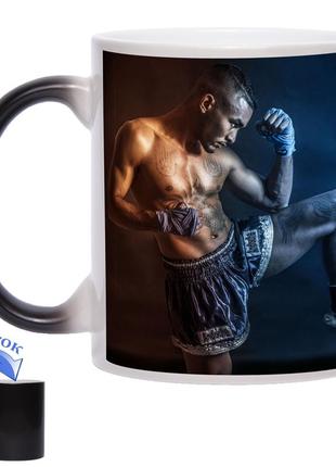 Чашка-хамелеон боец 330 мл