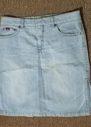 Фирменная джинсовая юбка gas2 фото
