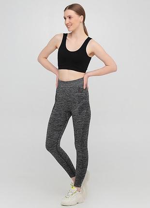 Графитовые демисезонные леггинсы cotpark