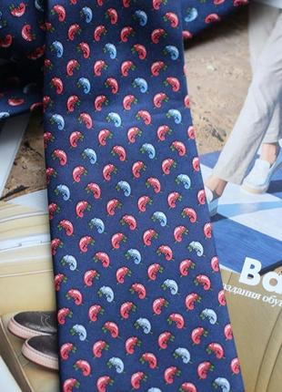 Стильный галстук принт хамелеон2 фото