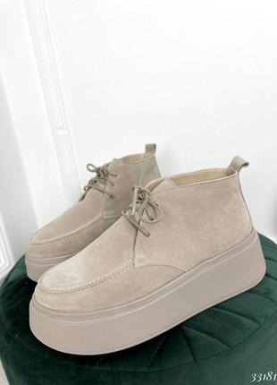 Слипоны высокие на шнурках nina❤️mi.