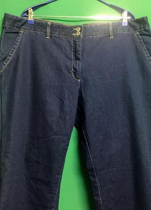 Демисезонные большие джинсы2 фото