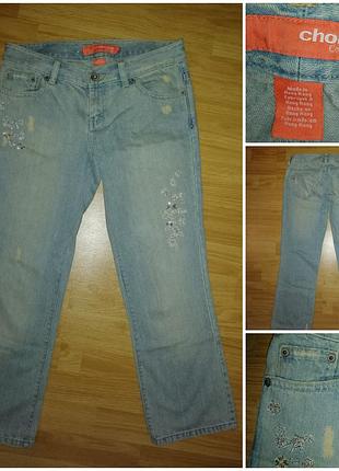 Жіночі, джинсові бриджі