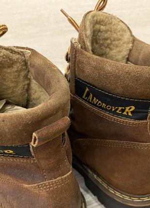 Ботинки landrover кожаные зимние с мехом 42/27 оригинал6 фото