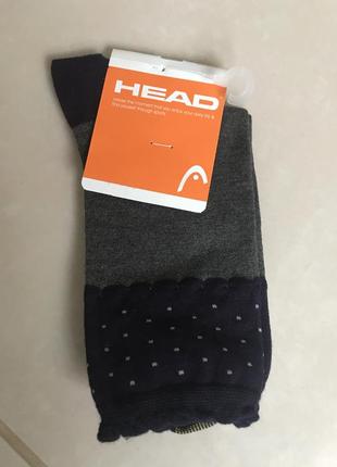 Шкарпетки фірмові стильні модні дорогий бренд head на розмір 37