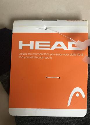 Шкарпетки фірмові стильні модні дорогий бренд head на розмір 37